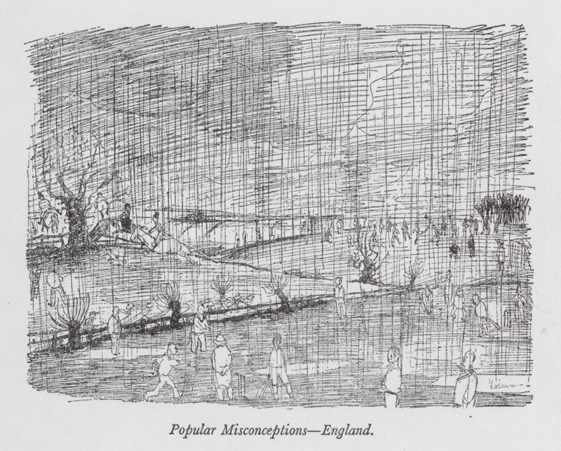 Populære misforståelser, England (litografi) af Pont (1908 40)
