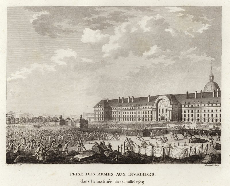 Til våben ved Les Invalides i Paris af Prieur