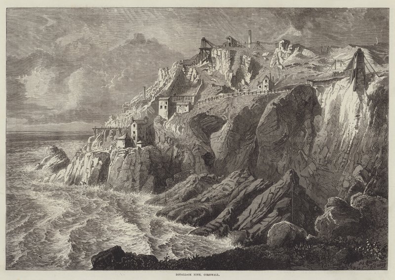 Botallack Mine, Cornwall af R. Dudley