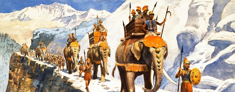 Hannibal i Alperne af R.B. Davis