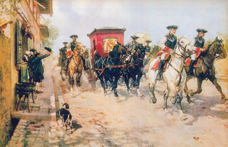 Storhertug Pietro Leopoldos promenade af Raffaello Sorbi