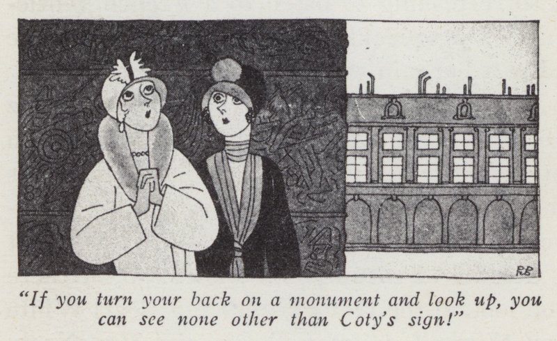 Illustration til Gentlemen Prefer Blondes af Anita Loos (litho) af Ralph Barton