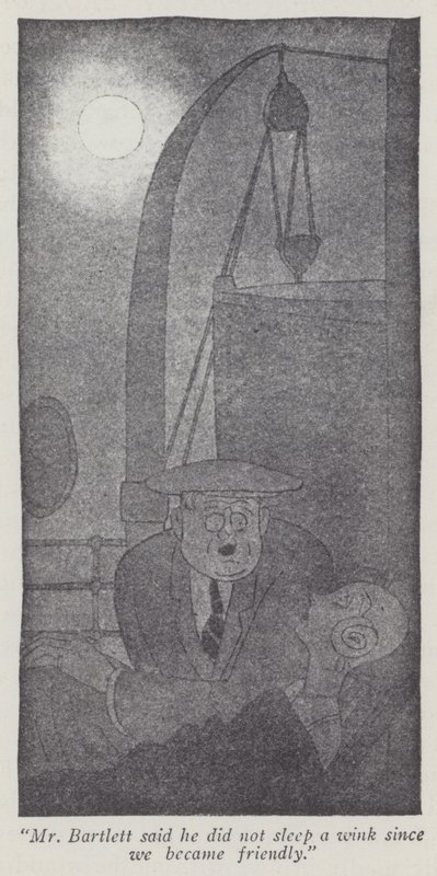 Illustration til Gentlemen Prefer Blondes af Anita Loos (litho) af Ralph Barton