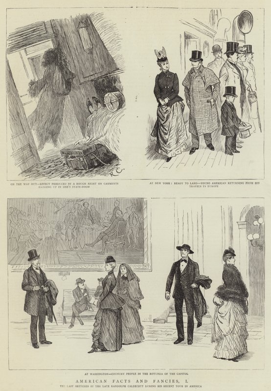 Amerikanske fakta og fantasier, I af Randolph Caldecott