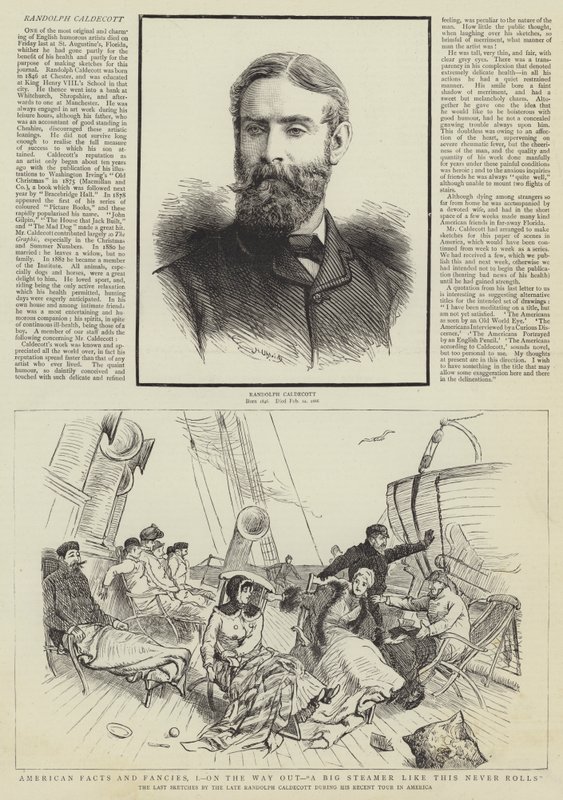 Amerikanske fakta og fantasier, I af Randolph Caldecott
