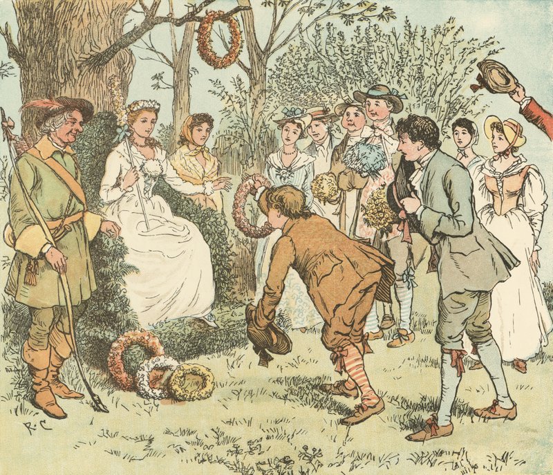 Kom Lasses og drenge af Randolph Caldecott