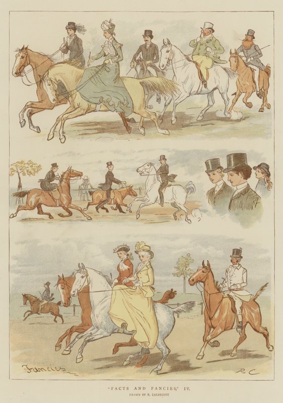 Facts and Fancies, IV (chromolitho) af Randolph Caldecott