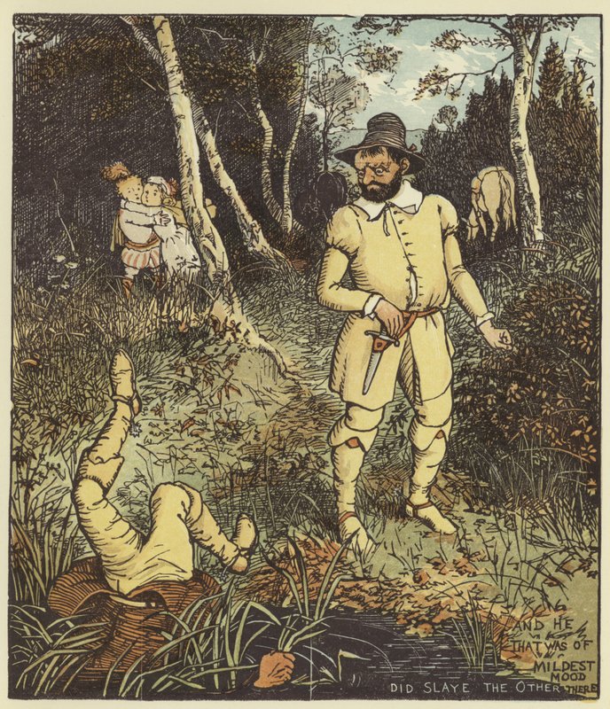 Babes in the Wood af Randolph Caldecott