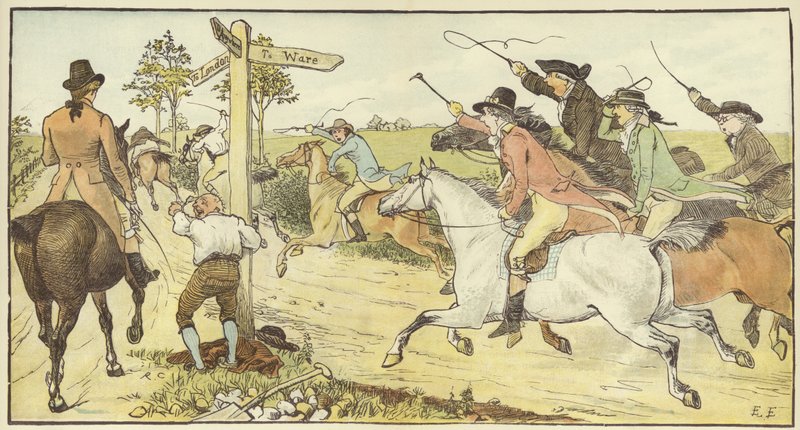 John Gilpin af Randolph Caldecott