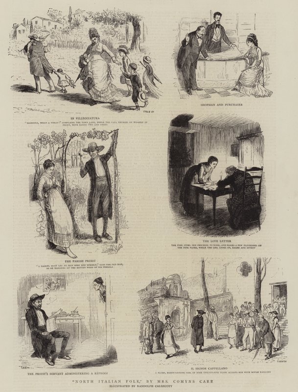Norditaliensk folkemusik af Randolph Caldecott