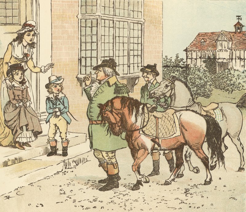 Rid på en hanehest til Banbury Cross af Randolph Caldecott