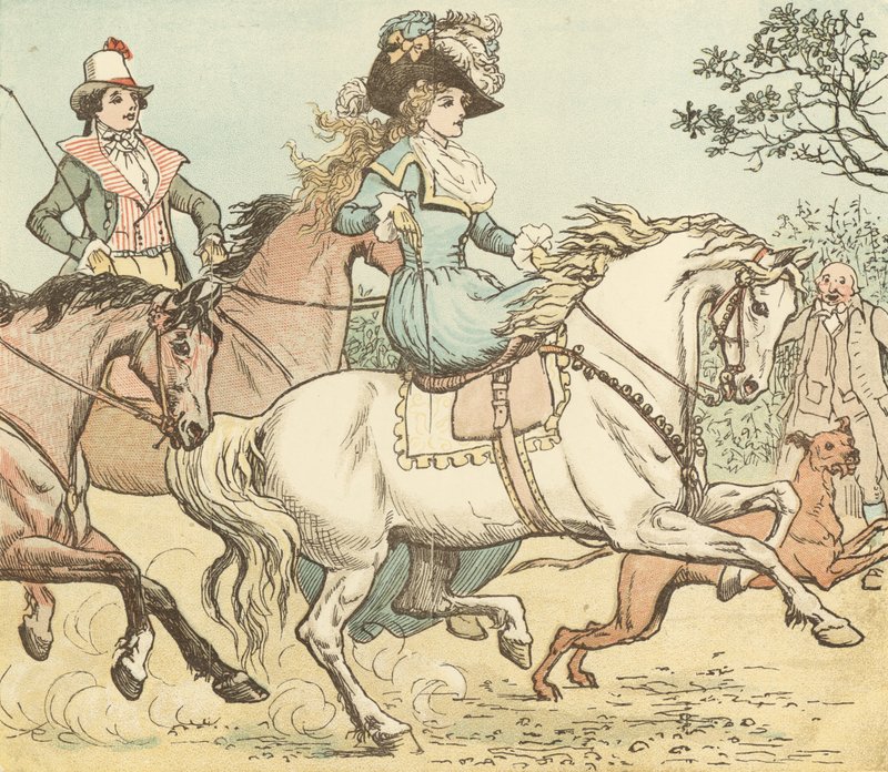 Rid på en hanehest til Banbury Cross af Randolph Caldecott
