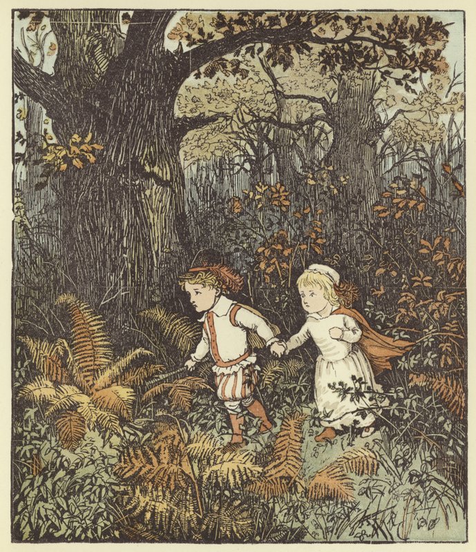 Babes In The Wood af Randolph Caldecott