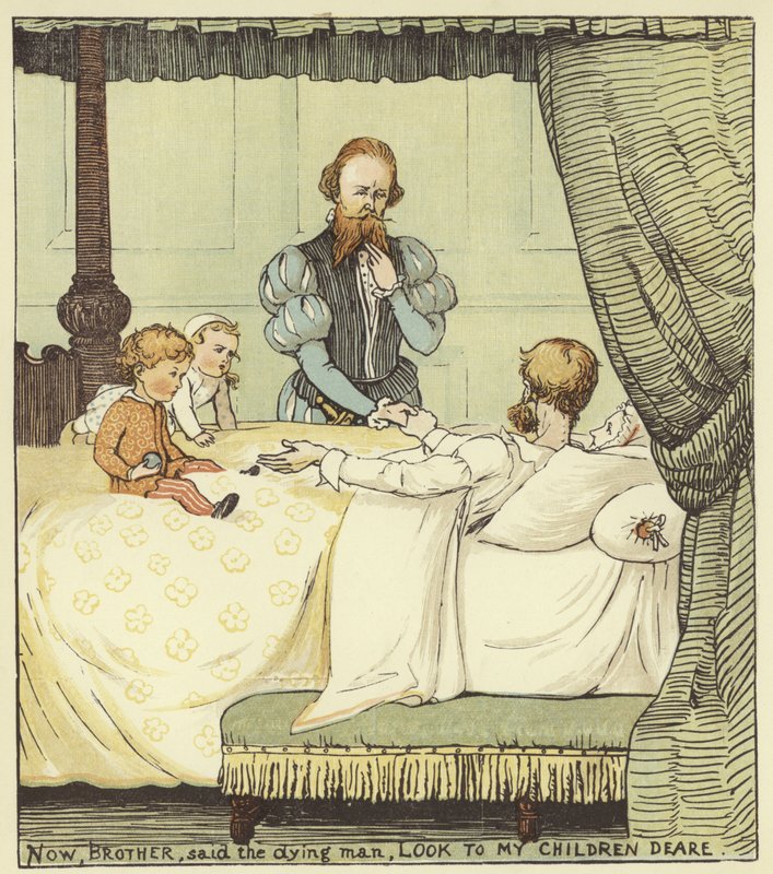 Babes In The Wood af Randolph Caldecott