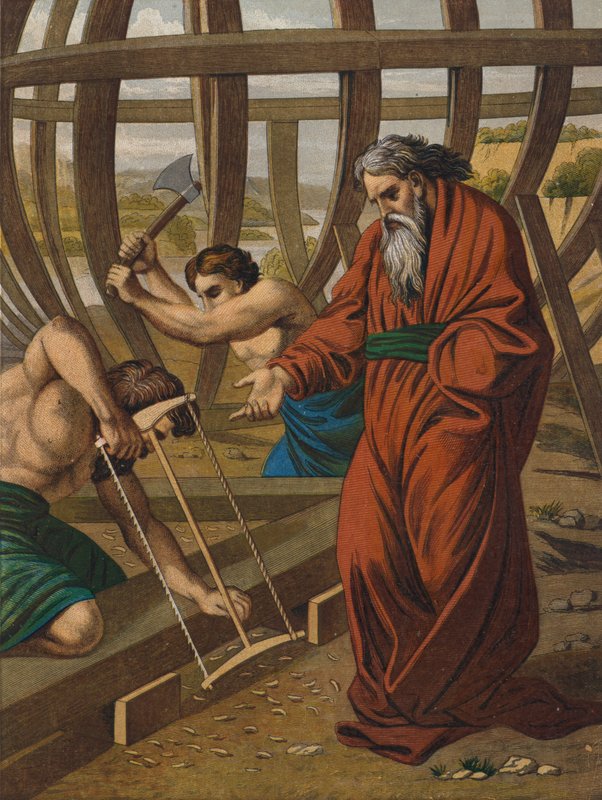 Arkens Bygning af after Raphael