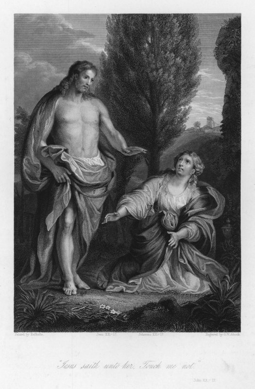 "Rør mig ikke," John XX af after Raphael