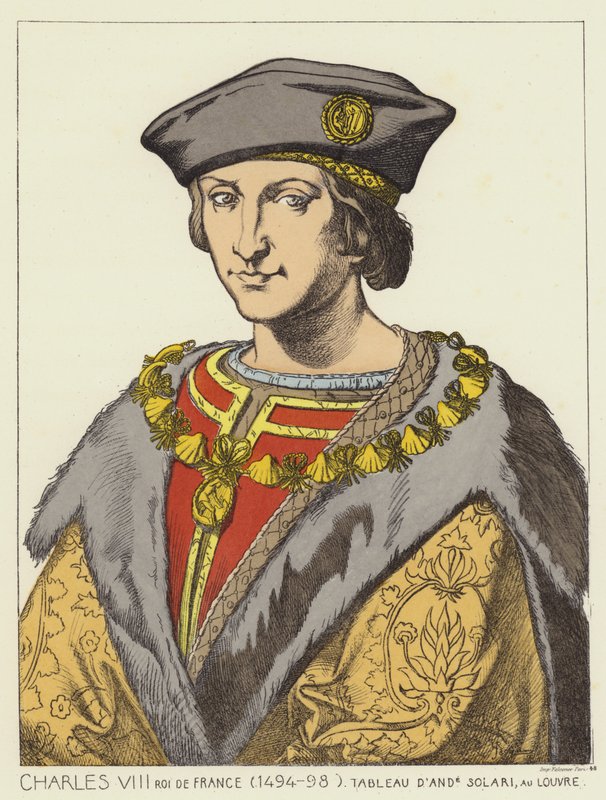 Charles VIII, konge af Frankrig af Raphael Jacquemin