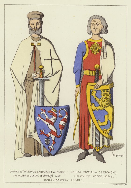 Conrad de Thüringen af Raphael Jacquemin