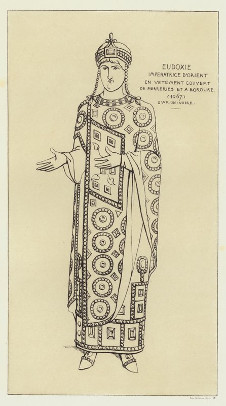 Eudoxia, østens kejserinde af Raphael Jacquemin