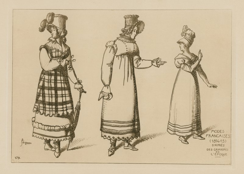 Fransk mode (1814-15) af Raphael Jacquemin