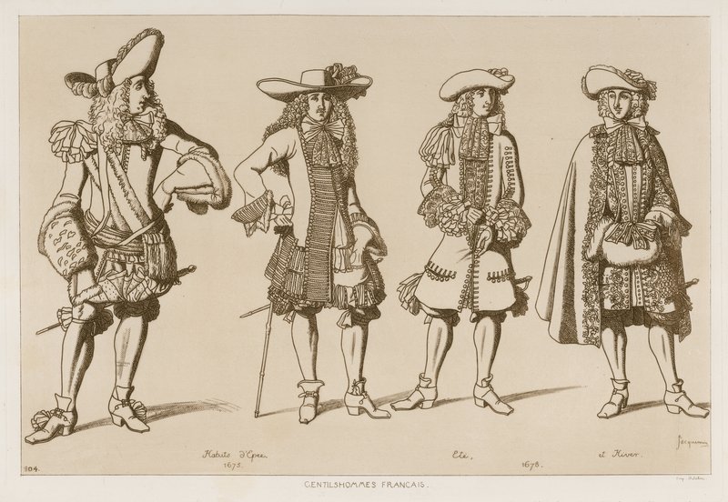 Franske herrer i det syttende århundrede af Raphael Jacquemin