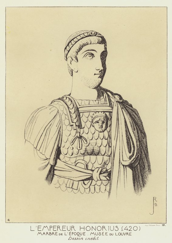 Lempereur Honorius af Raphael Jacquemin