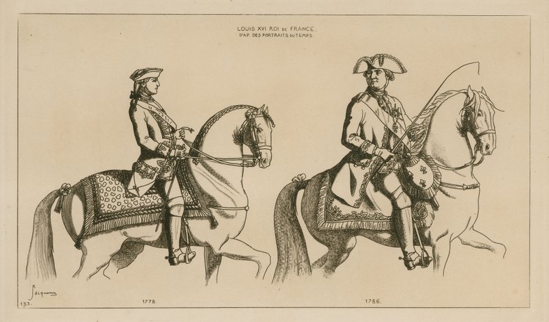 Ludvig XVI, konge af Frankrig af Raphael Jacquemin