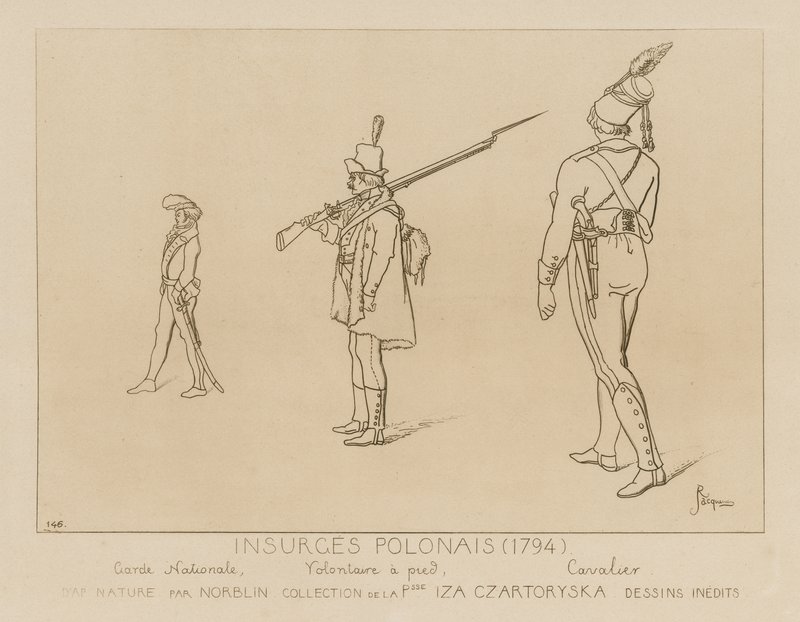 Polske oprørere, 1794 af Raphael Jacquemin