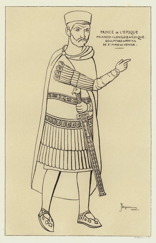 Prins franco-longobardique af Raphael Jacquemin