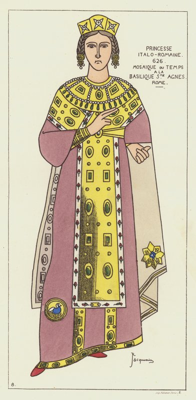 Italiensk-romersk prinsesse af Raphael Jacquemin