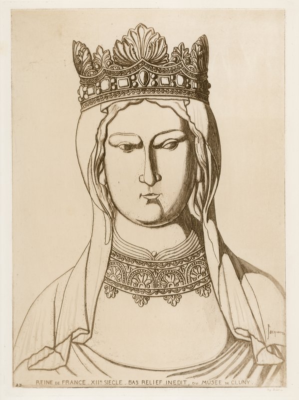 Dronning af Frankrig, 1100-tallet af Raphael Jacquemin