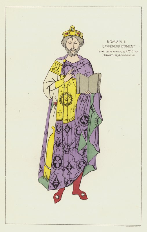 Roman II, østens kejser af Raphael Jacquemin