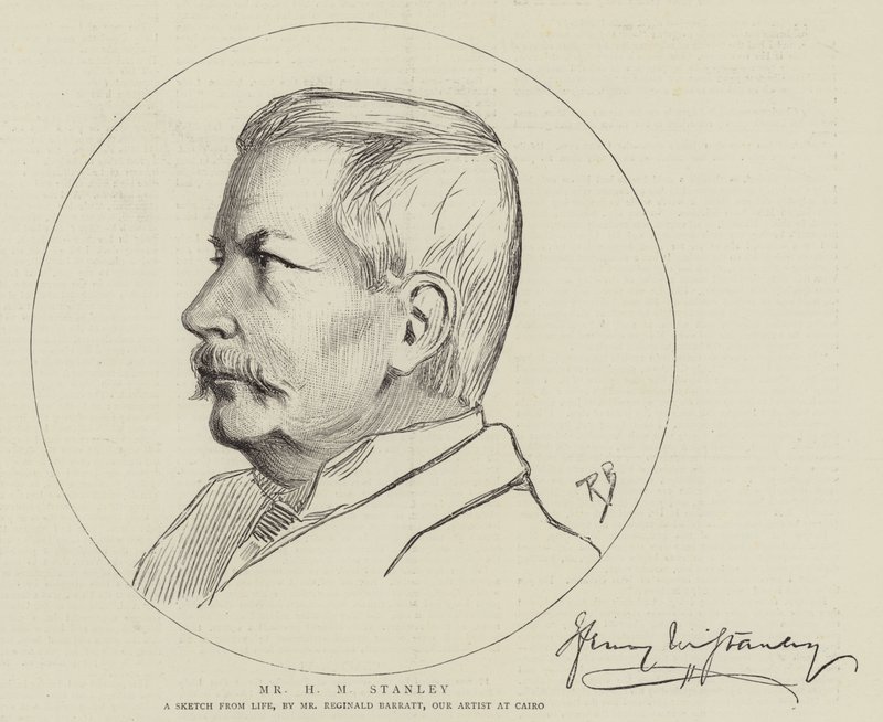Hr. H. M. Stanley af Reginald Barratt