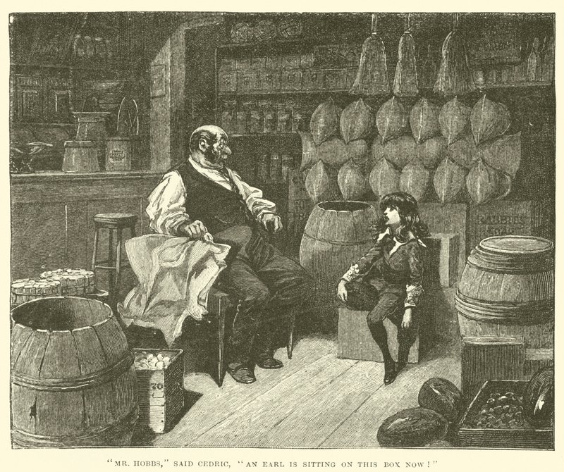 Illustration til Lille Lord Fauntleroy af Reginald Bathurst Birch