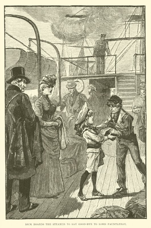 Illustration til Little Lord Fauntleroy af Reginald Bathurst Birch