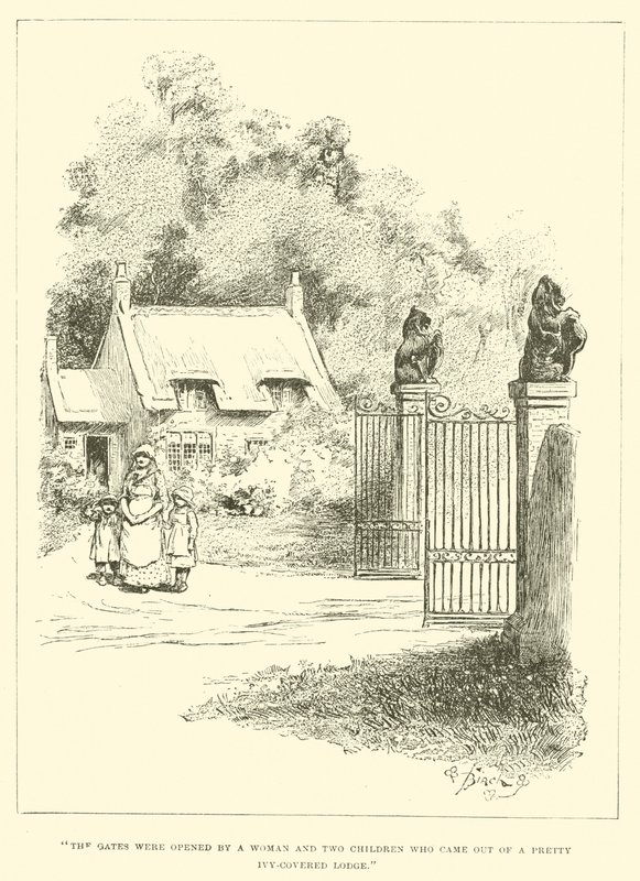 Illustration til Lille Lord Fauntleroy af Reginald Bathurst Birch