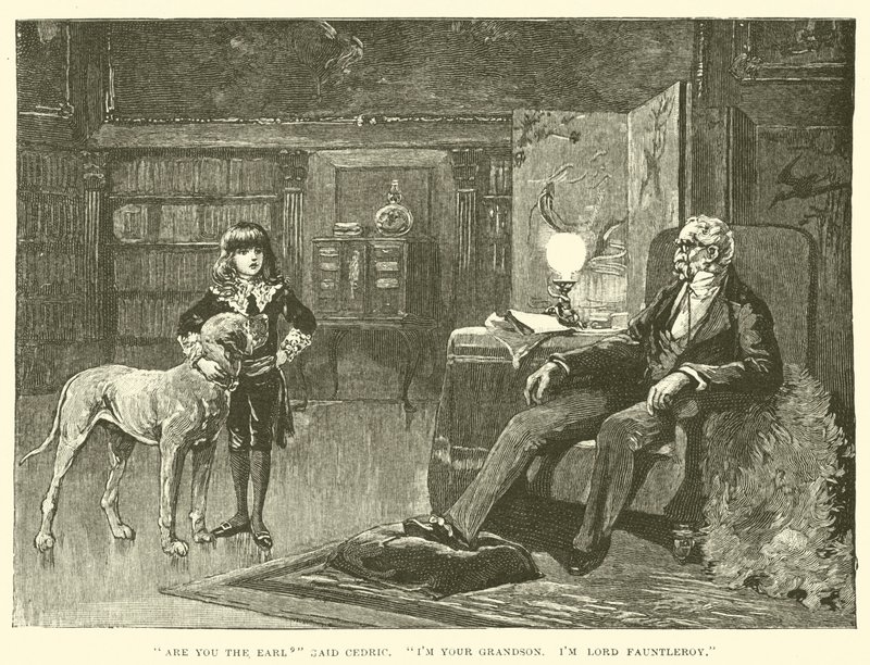 Illustration til Lille Lord Fauntleroy af Reginald Bathurst Birch