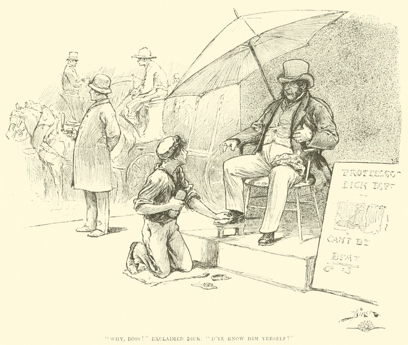 Illustration til Lille Lord Fauntleroy af Reginald Bathurst Birch