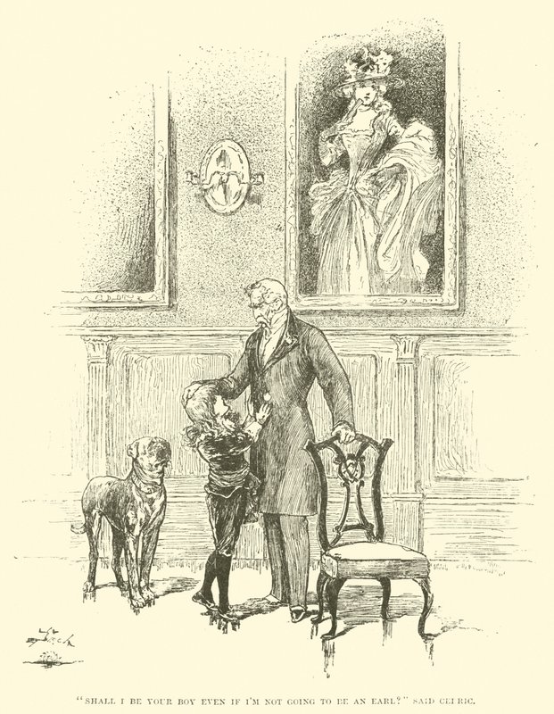 Illustration til Lille Lord Fauntleroy af Reginald Bathurst Birch