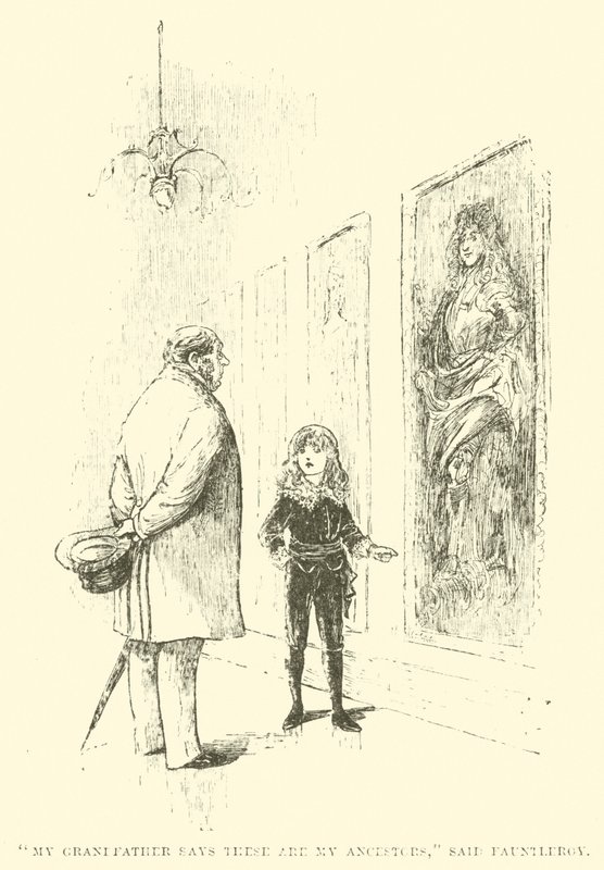 Illustration til Lille Lord Fauntleroy af Reginald Bathurst Birch
