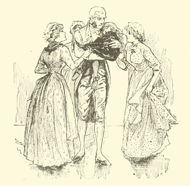 Illustration til Lille Lord Fauntleroy af Reginald Bathurst Birch