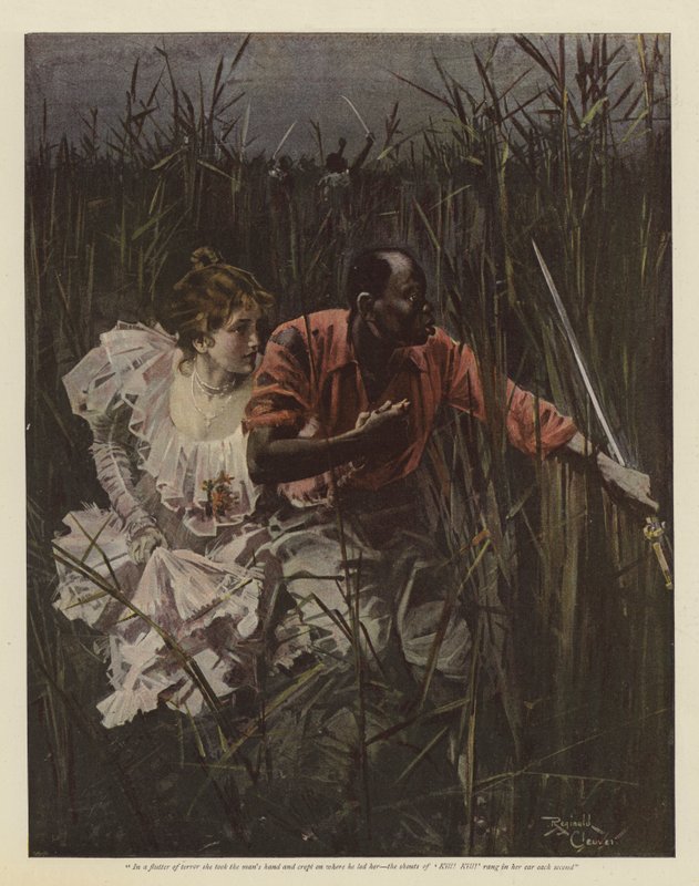En kvindes hånd (chromolitho) af Reginald Thomas Cleaver