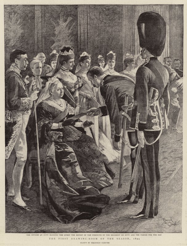 Sæsonens første tegnestue af Reginald Thomas Cleaver