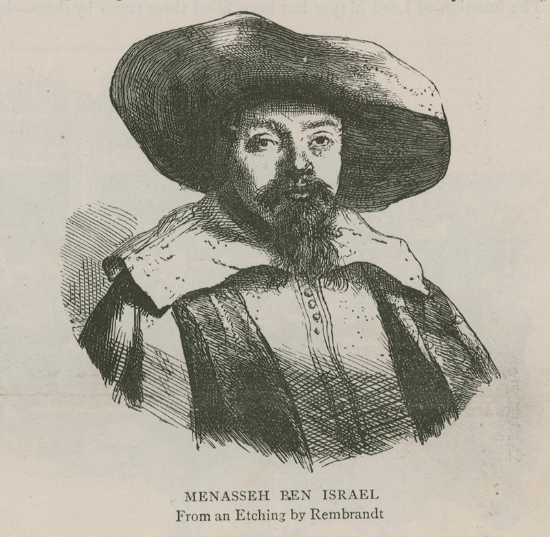 Menasseh Ben Israel af Rembrandt van Rijn