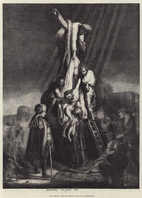 Nedstigningen fra korset af Rembrandt van Rijn