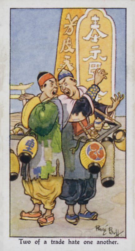 To af en handel hader hinanden af René Bull