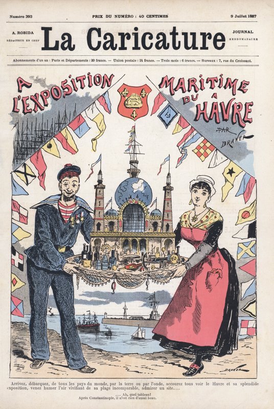 Maritim udstilling i Le Havre, Frankrig af Renard Jules Draner