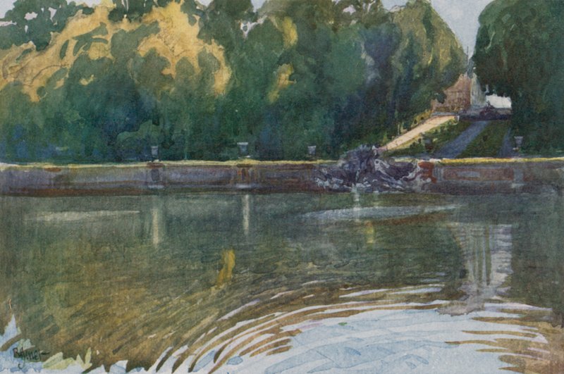 Latona-bassinet, Versailles af Rene Binet