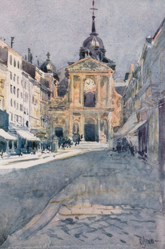Notre Dame-kirken i Versailles, Versailles af Rene Binet