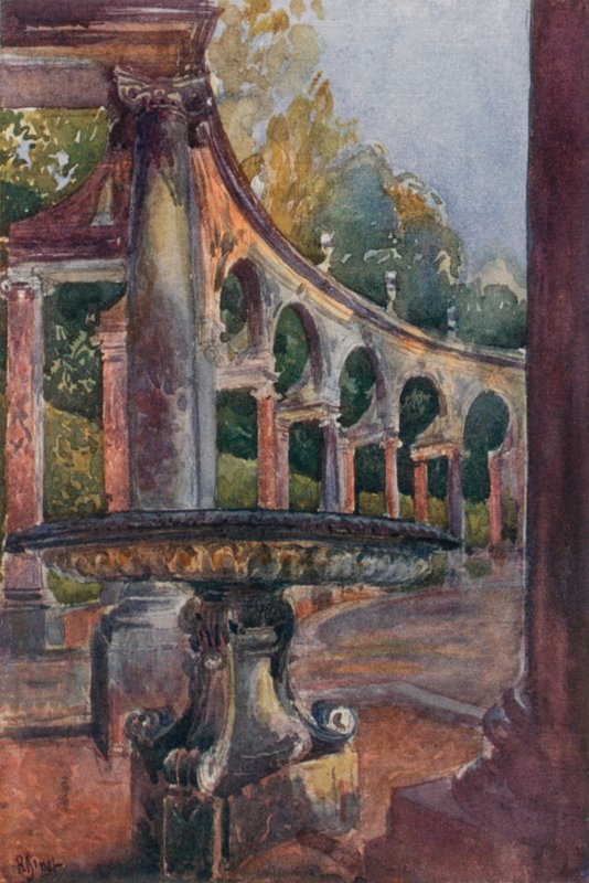 Grove of the Colonnade, Versailles af Rene Binet